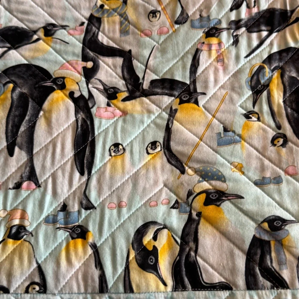 Handmade quilted baby